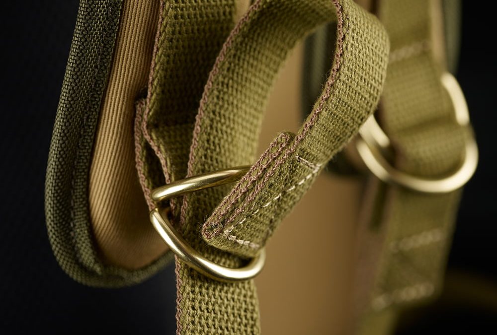 25 Rucksack – strap adjustment detail