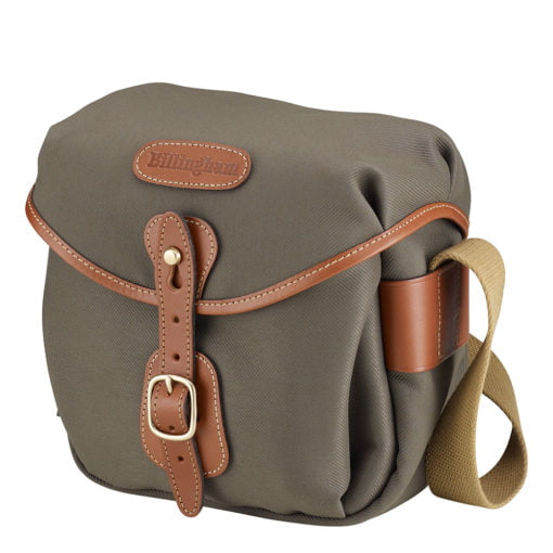 Billingham Hadley Digital Fototasche – Segeltuch Marineblau, Lederkante Schokolade, Bis 15 Zoll Laptop