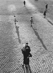Pål-Nils Nilsson, Piazza del Popolo, Rom 1950.