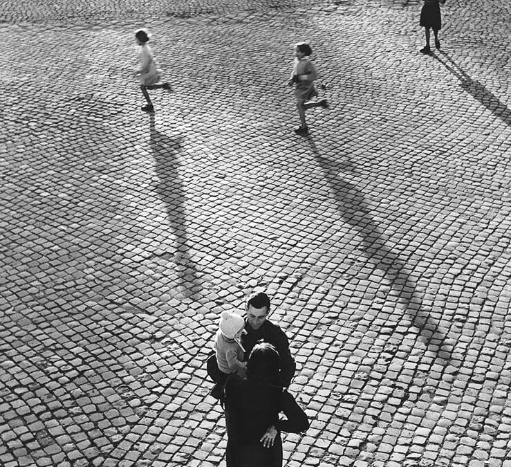 Pål-Nils Nilsson, Piazza del Popolo, Rom 1950.