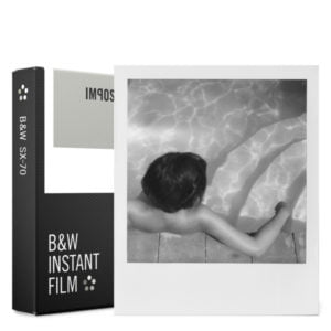 svart-vit film för SX-70