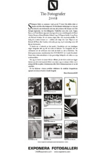 Presentation av Tio Fotografer